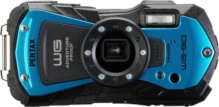 Pentax WG-90 Compactcamera Blauw