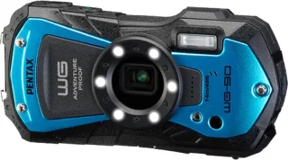 Pentax WG-90 Compactcamera Blauw