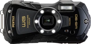 Pentax WG-90 compactcamera zwart