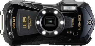 Pentax WG-90 compactcamera zwart