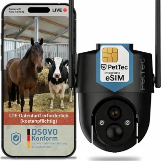 PetTec PetCam Free'n 360 4G LTE camera