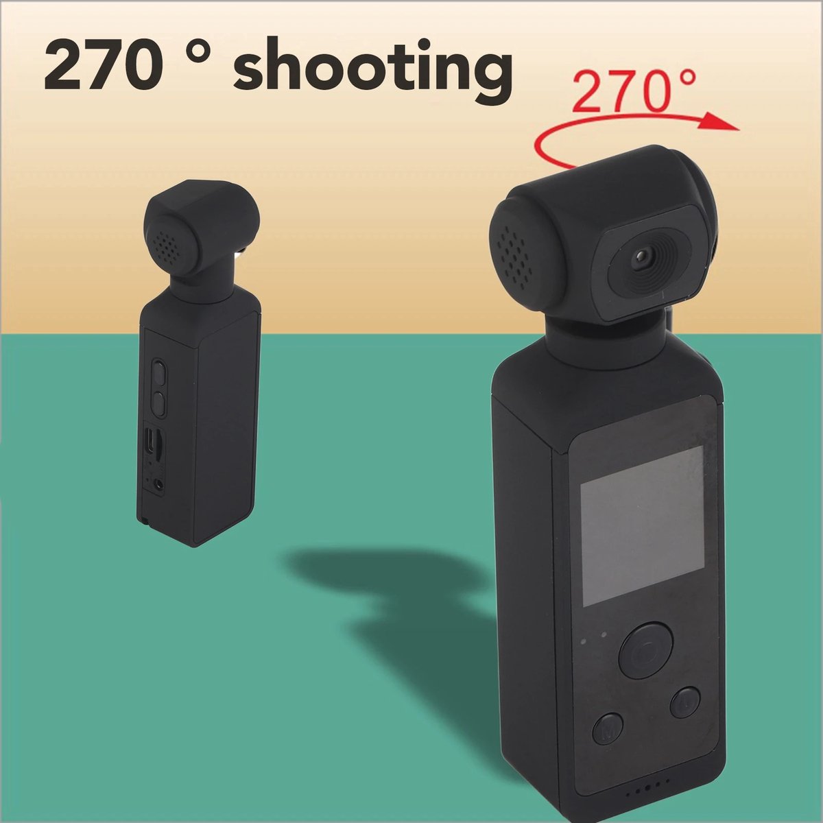Wat vinden we goed aan de Pocket Camera 4K Action Camera Vlogcamera