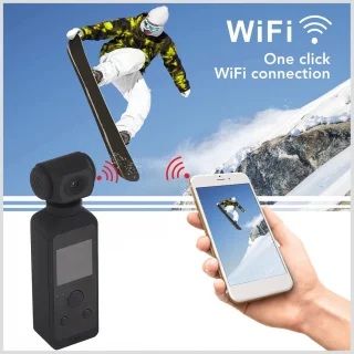 Pocket Camera 4K Action Camera Vlogcamera