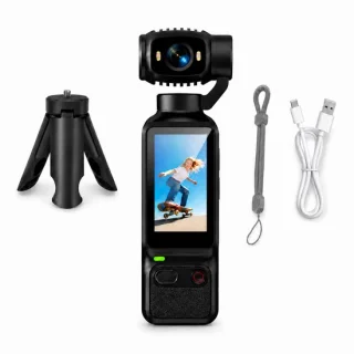 Compacte 4K-actiecamera met draaibare lens: veelzijdigheid in je broekzak