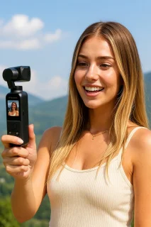 Pocket Vintage Action Camera HD
