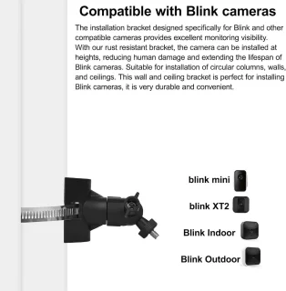 Polemontagebeugel voor Blink-camera's van ShopVlot