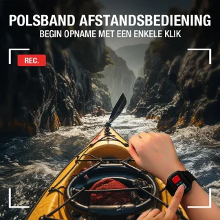 Pora&Co Action Camera 4K 16MP WiFi
