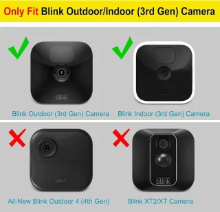 Rain protection voor Blink Outdoor camera cover, surveillance camera protection - ShopVlot
