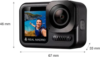 Real Madrid Action Cam Zwart