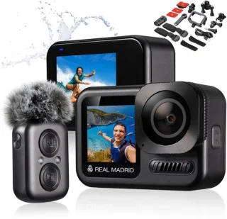 Real Madrid Action Cam Zwart