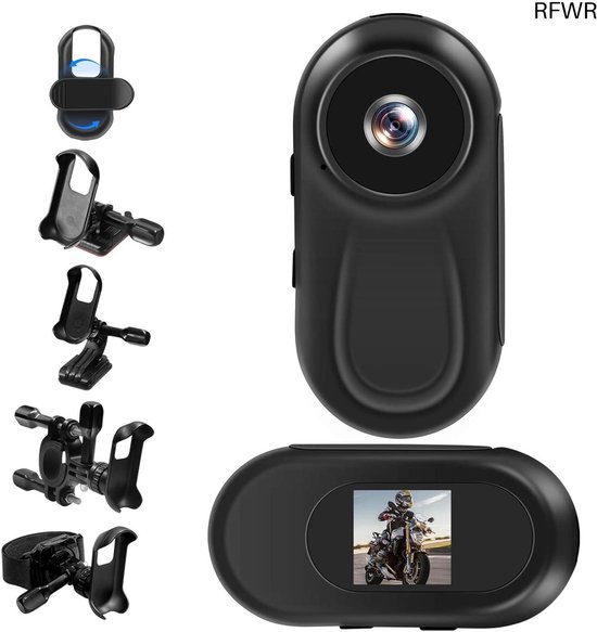 RFWR 360° Draagbare HD Sportcamera: Klein formaat met groot avontuur