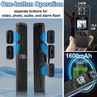 RFWR® Bodycam Compacte Camera