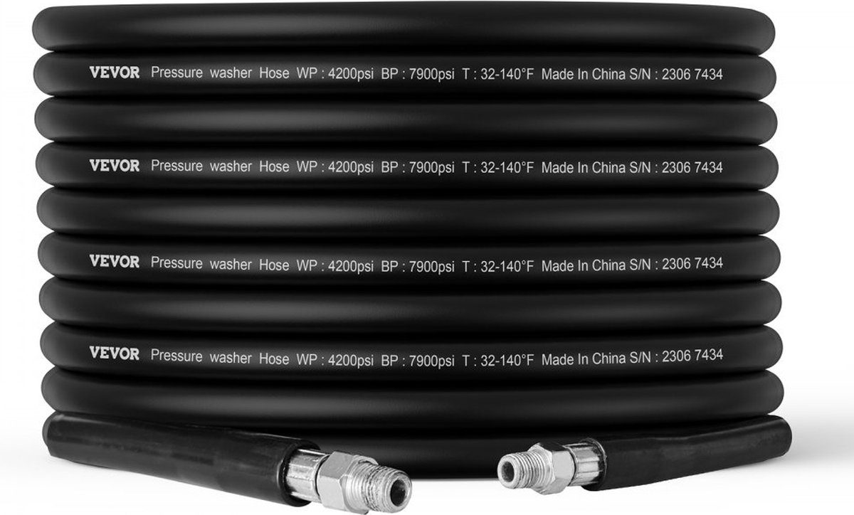 rioolreinigingsslangenset M22 14mm leidingreinigingsset 289,58bar hogedrukreiniger toebehoren