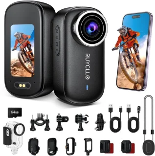 Ruycllo 4K mini bodycamera