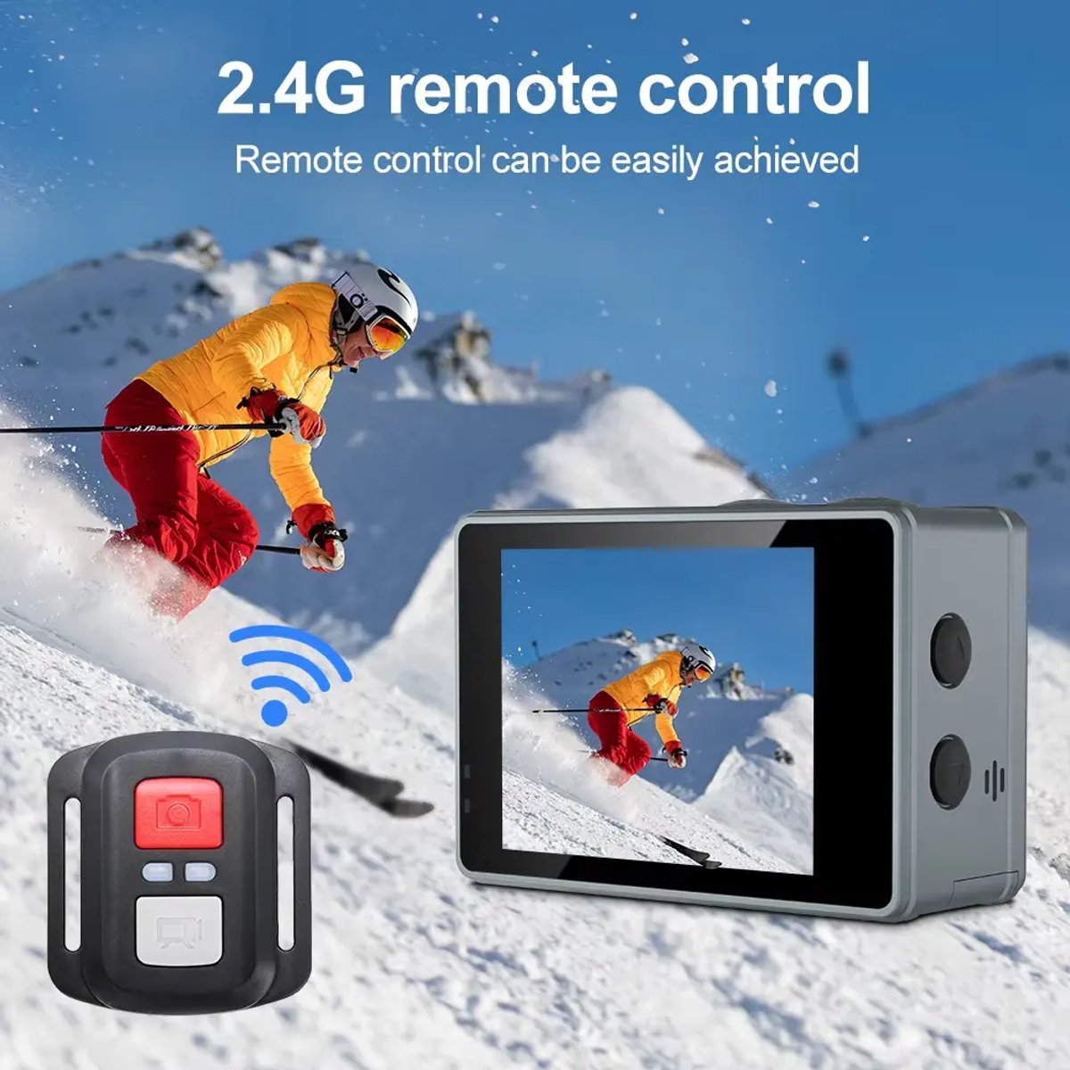 Senzo Action Camera 5K Onderwater 30M