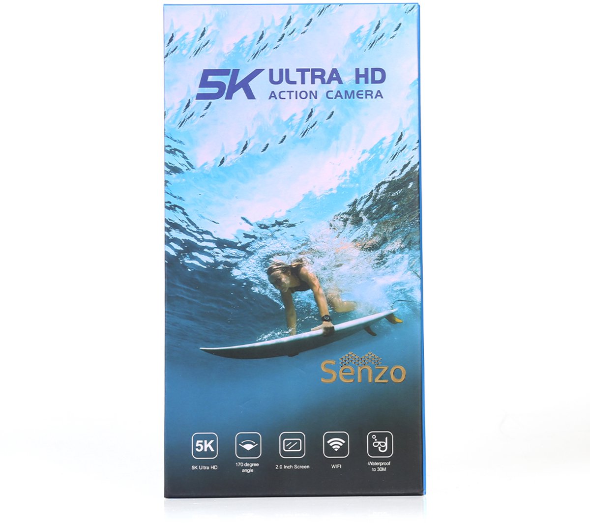 Senzo Action Camera 5K Onderwater 30M