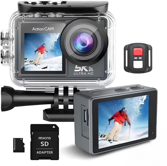 Senzo Action Camera 5K Onderwater 30M