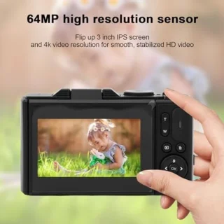 ShopVlot digitale camera 18x zoom - 75MP en UHD 4K