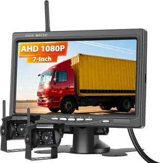 ShopVlot draadloze achteruitrijcamera met 7 inch touchscreen