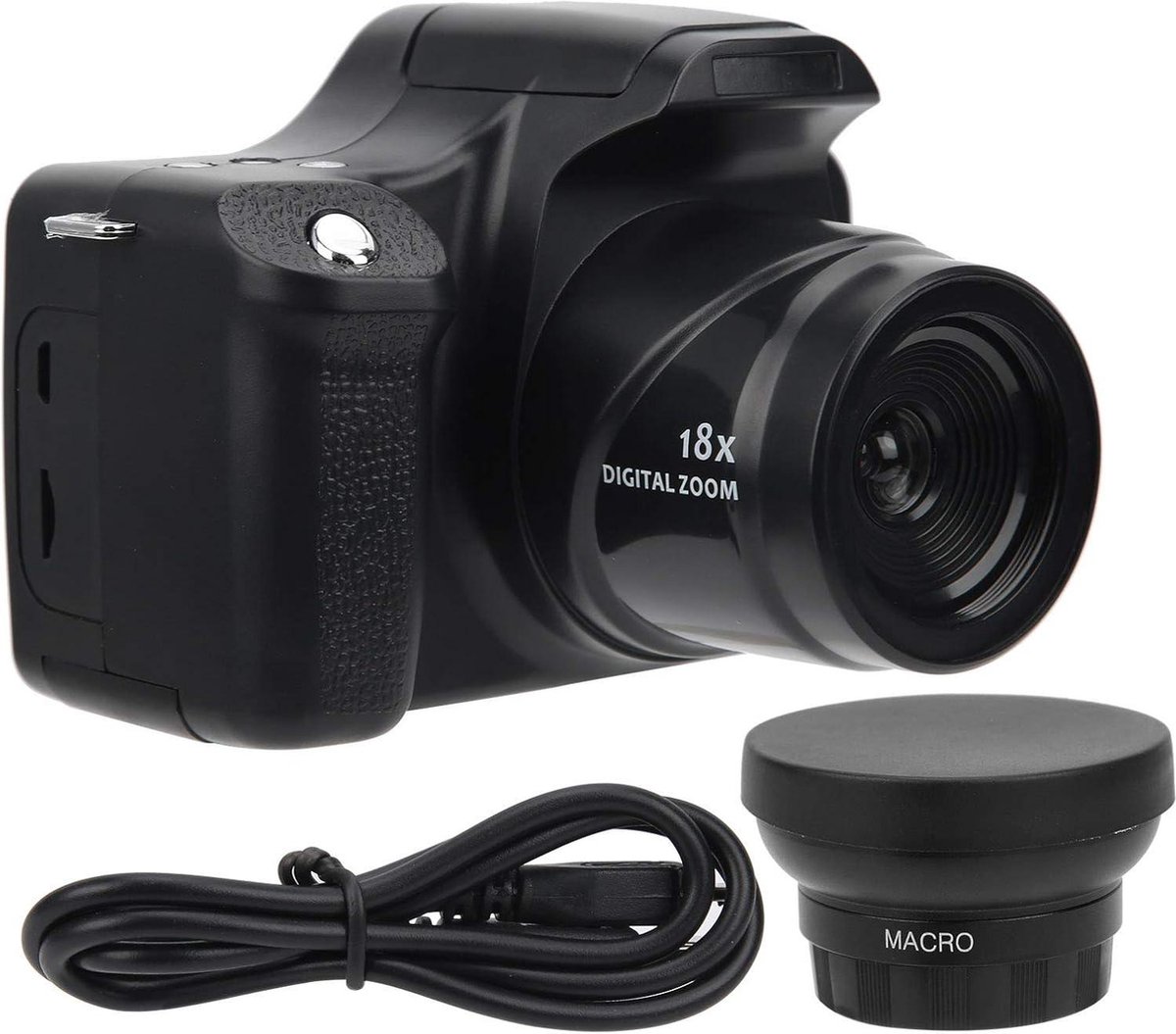 SLR-camera 24MP 18x zoom met LCD-scherm en flits - Standaard editie