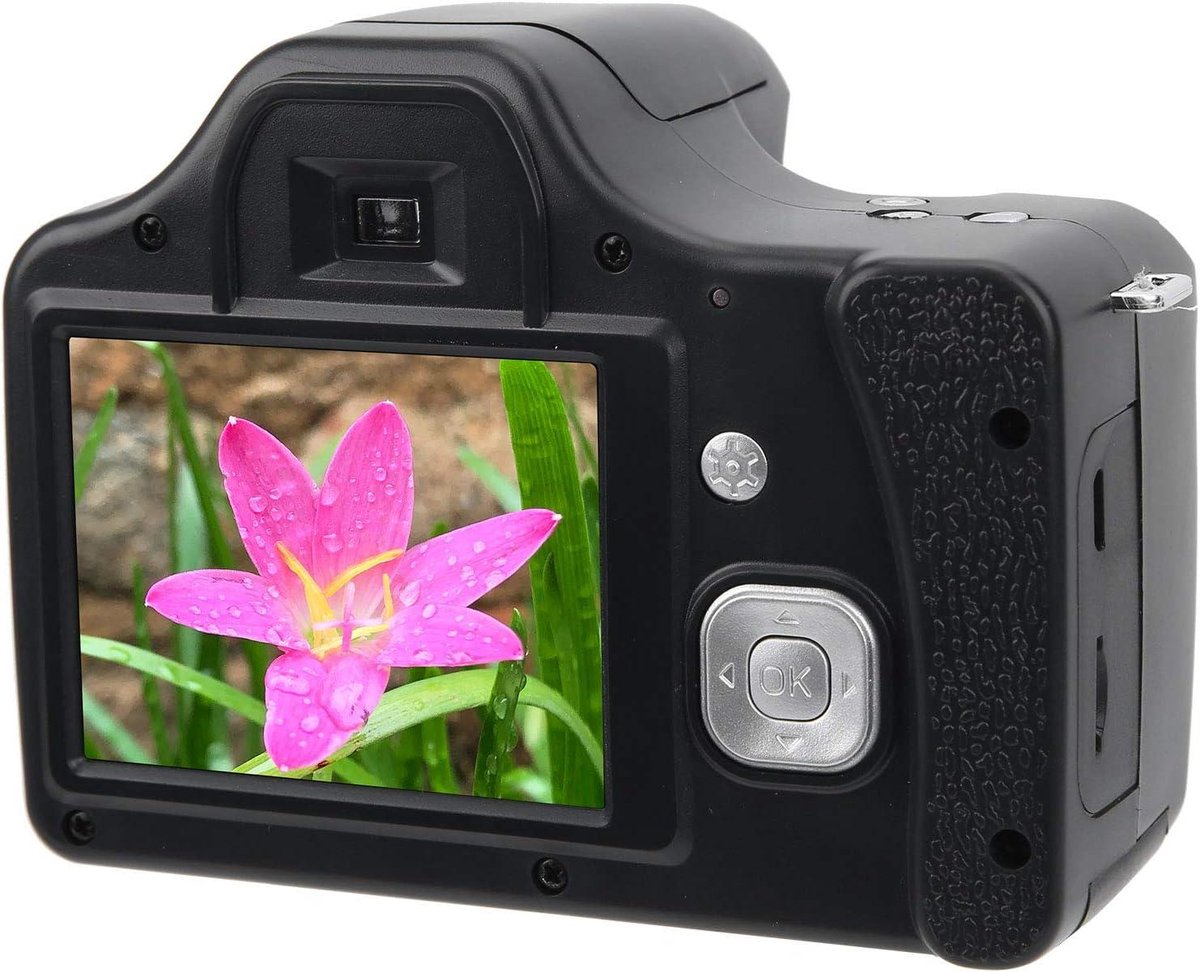 SLR-camera 24MP 18x zoom met LCD-scherm en flits - Standaard editie