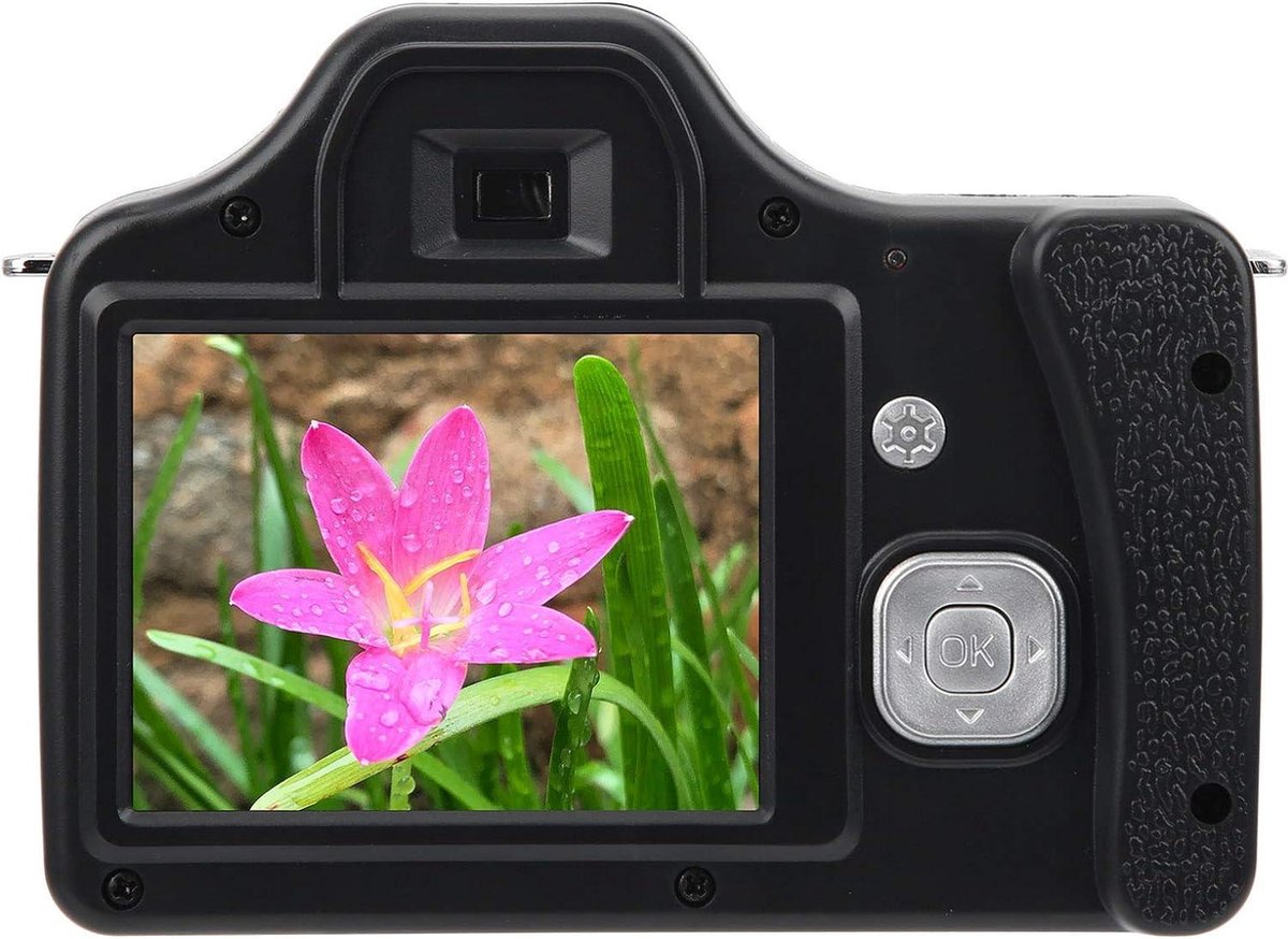 SLR-camera 24MP 18x zoom met LCD-scherm en flits - Standaard editie