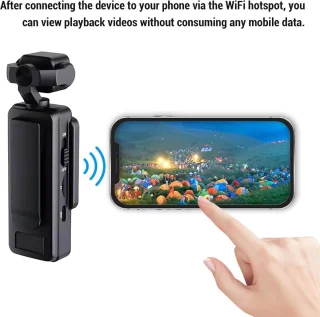 SnelShoppen - 1080P vlogcamera met 1.53 inch HD-kleurenscherm