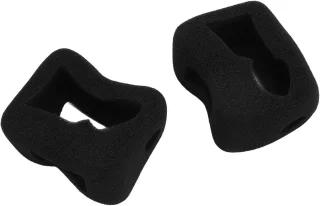SnelShoppen 2 stuks Foam Windslayer-behuizing voor actiecamera, geschikt voor Osmo Action 4 en 3