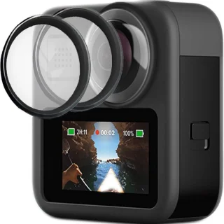 SnelShoppen 2pcs lens cover voor GoPro Max action camera