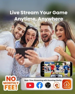 SnelShoppen 4K 60FPS actie camera voor sport