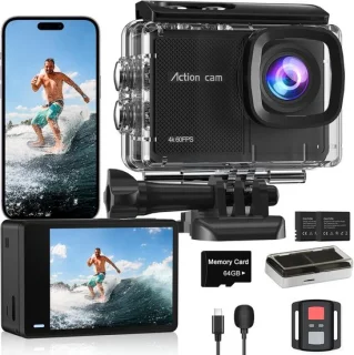 SnelShoppen 4k 60fps actiecamera