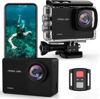 SnelShoppen 4k 60fps action camera