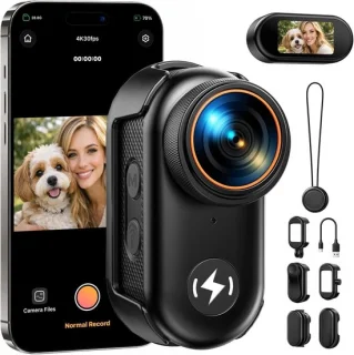 SnelShoppen 4K action camera bodycam