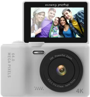 SnelShoppen 4k digitale camera 64mp