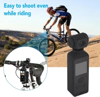 SnelShoppen - 4K HD-pocketcamera met Waterdichte Actiecamera, 1,3 Inch HD LCD-scherm, Ingebouwde WIFI voor Reisvlogs, Sport, Avontuur en Buitenactivit