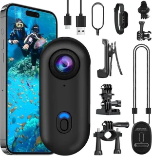 SnelShoppen 4k mini action camera