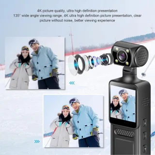 SnelShoppen 4k ultra hd mini camcorder