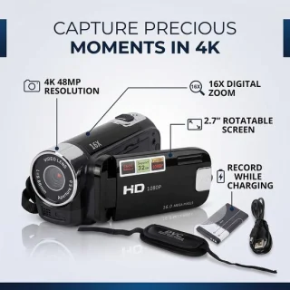 SnelShoppen 4K videocamera