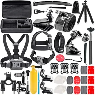 SnelShoppen 50-in-1 action camera accessoireset
