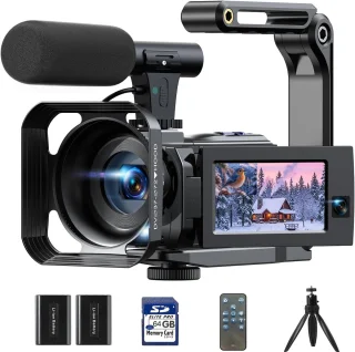SnelShoppen 5K video camera camcorder YouTube vlog camera