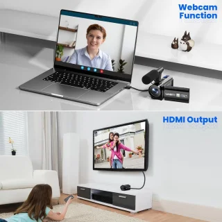 SnelShoppen 5K video camera camcorder YouTube vlog camera