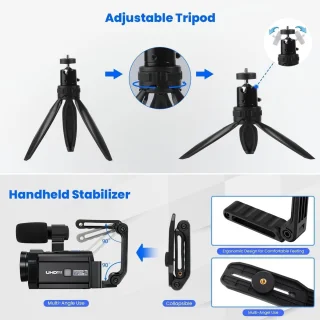 SnelShoppen 5K video camera camcorder YouTube vlog camera