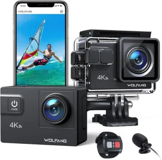 SnelShoppen actie camera 4k 60fps
