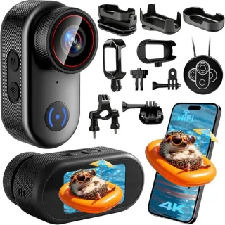 SnelShoppen action cam 4k mini