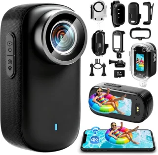 SnelShoppen - action cam 4K mini bodycam