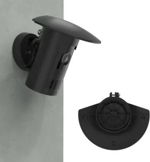 SnelShoppen - beschermende plastic behuizing voor buiten camera plus - zwart