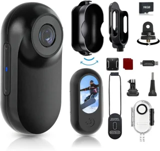 SnelShoppen - Bodycam Mini Actiecamera 1080p waterdicht
