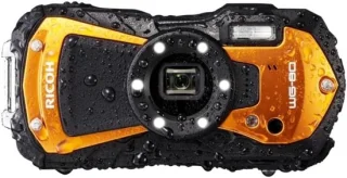 SnelShoppen digitale camera oranje