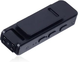 SnelShoppen - Draagbare WiFi Camera, 1080P HD Draadloze Achterclip Geluid Video Recorder met 130 Graden Groothoeklens, Nachtzicht Mini Camera voor Wet