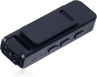 SnelShoppen - Draagbare WiFi Camera, 1080P HD Draadloze Achterclip Geluid Video Recorder met 130 Graden Groothoeklens, Nachtzicht Mini Camera voor Wet